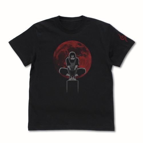NARUTO -ナルト- 疾風伝 うちはイタチ 暗部Ver. Tシャツ/BLACK-S - 公式商品画像 | AniSmile
