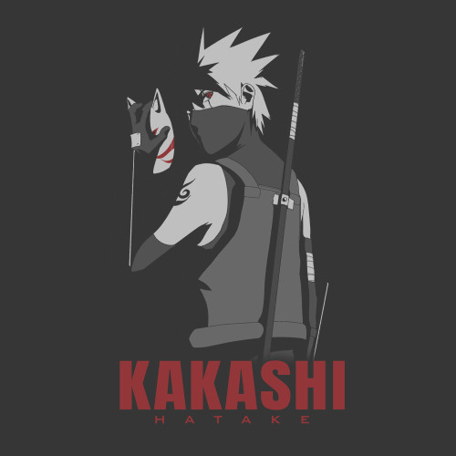 NARUTO -ナルト- 疾風伝 はたけカカシ 暗部Ver. Tシャツ/SUMI-L 画像 2 | AniSmile