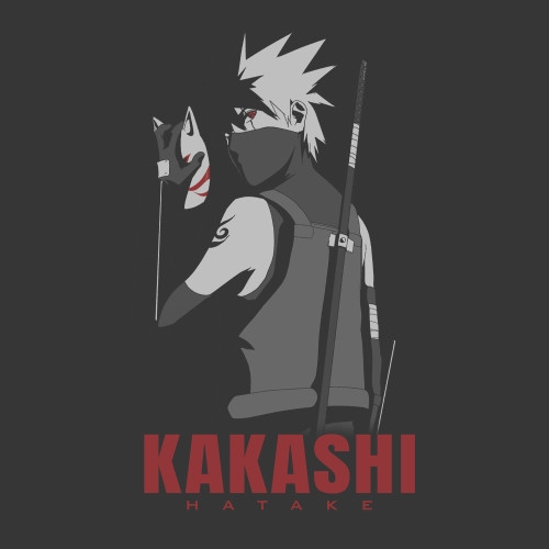 NARUTO -ナルト- 疾風伝 はたけカカシ 暗部Ver. Tシャツ/SUMI-S 画像 2 | AniSmile