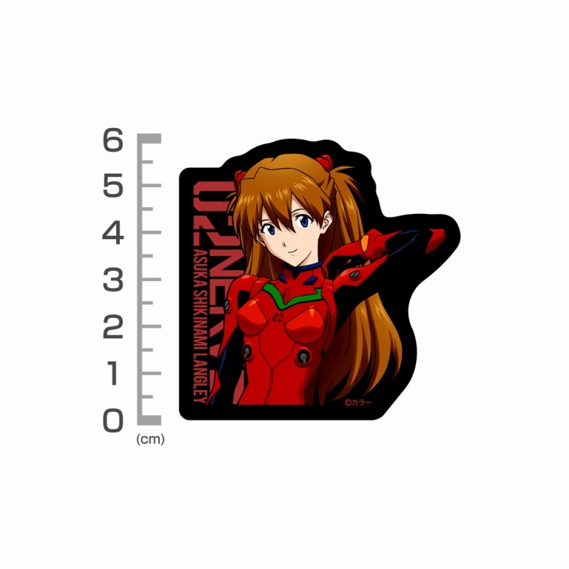 エヴァンゲリオン 式波・アスカ・ラングレー ミニステッカーセット 画像 2 | AniSmile