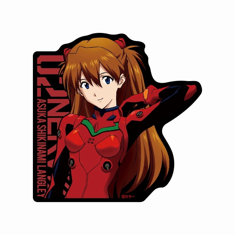エヴァンゲリオン 式波・アスカ・ラングレー 屋外対応ステッカー 画像 2 | AniSmile