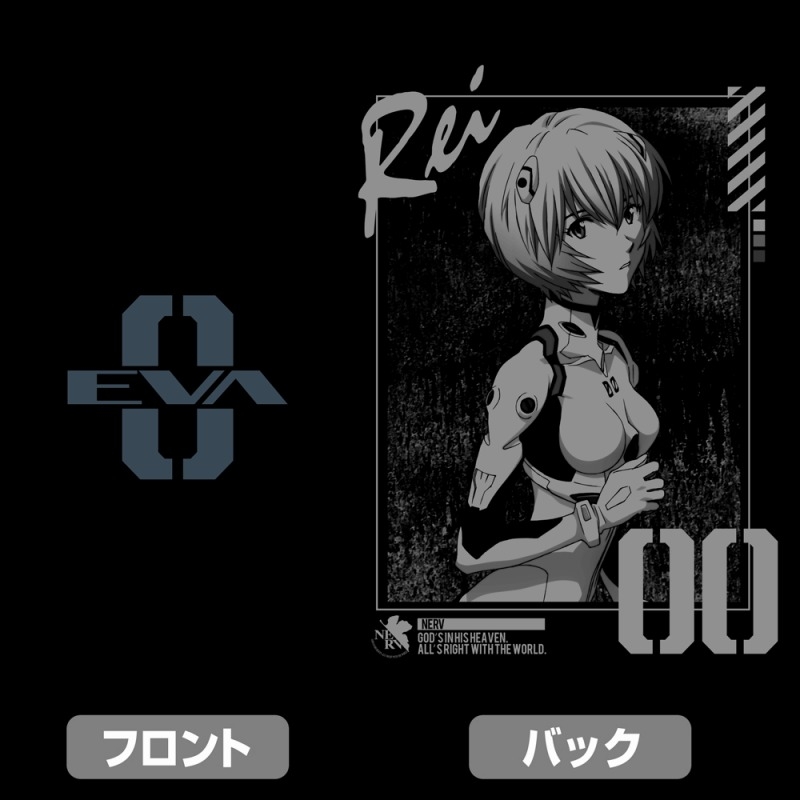 エヴァンゲリオン 綾波レイ 薄手ドライパーカー/BLACK-XXL 画像 5 | AniSmile