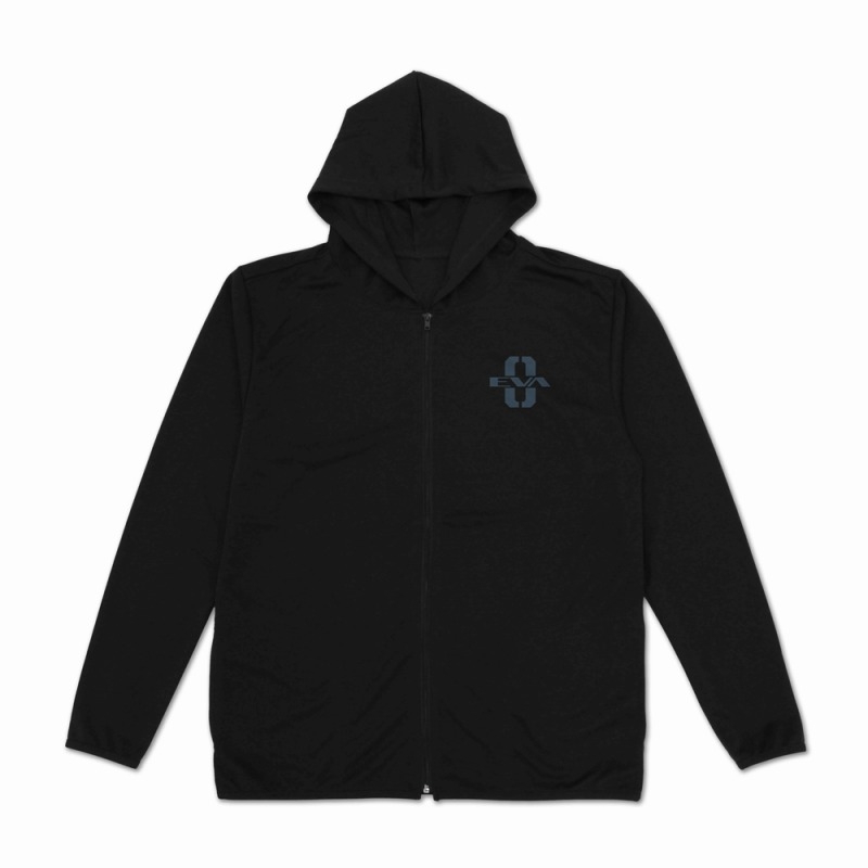 エヴァンゲリオン 綾波レイ 薄手ドライパーカー/BLACK-M 画像 4 | AniSmile