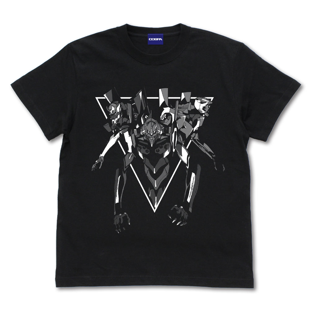 エヴァンゲリオン EVANGELION トライアングル Tシャツ/BLACK-S - 公式商品画像 | AniSmile