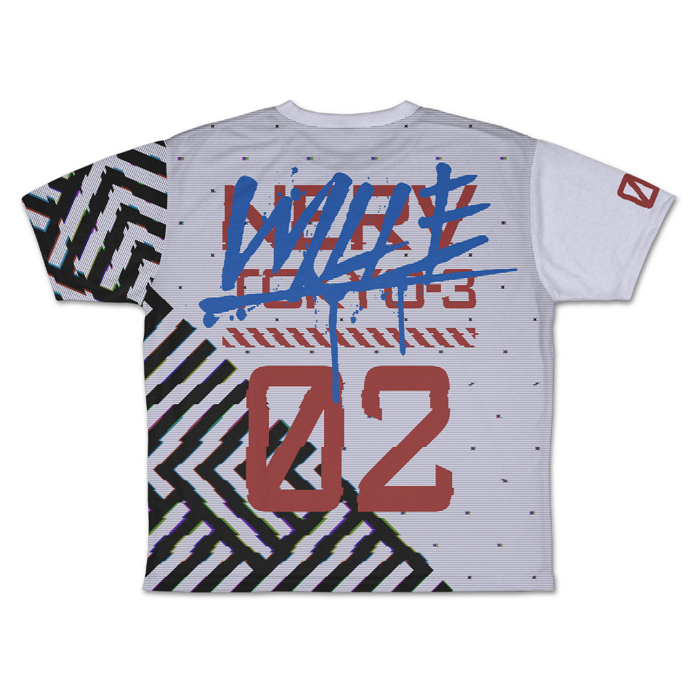 エヴァンゲリオン 式波・アスカ・ラングレー 両面フルグラフィックTシャツ WILLE Ver./S 画像 3 | AniSmile