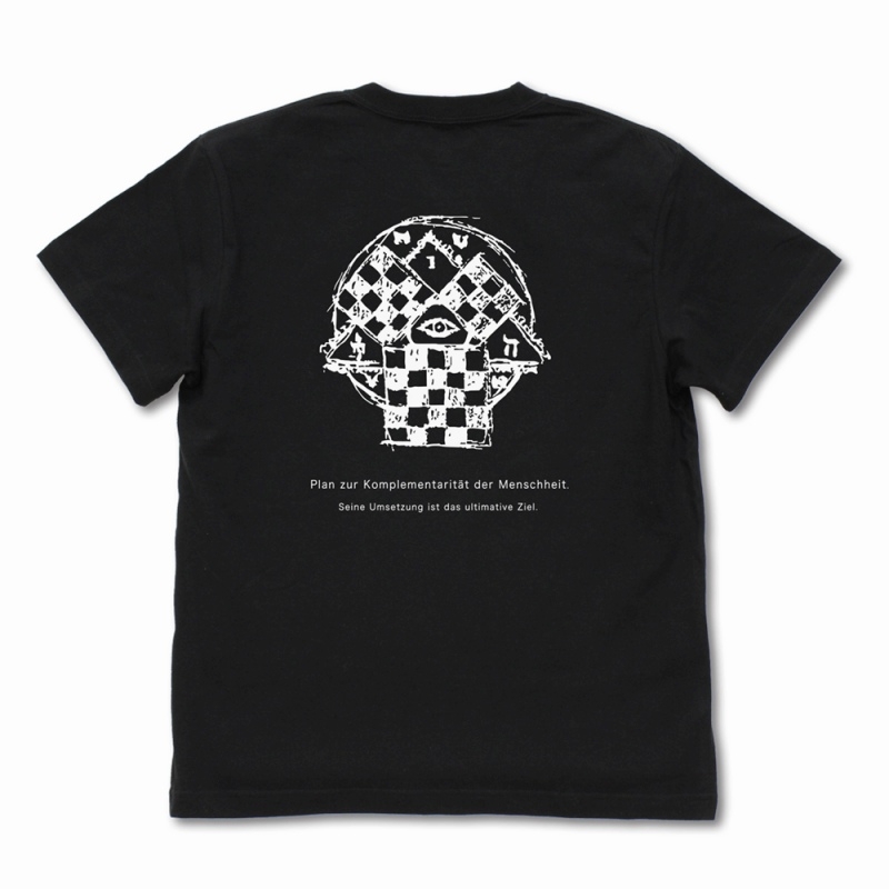 エヴァンゲリオン ゼーレ Tシャツ/BLACK-XL 画像 2 | AniSmile