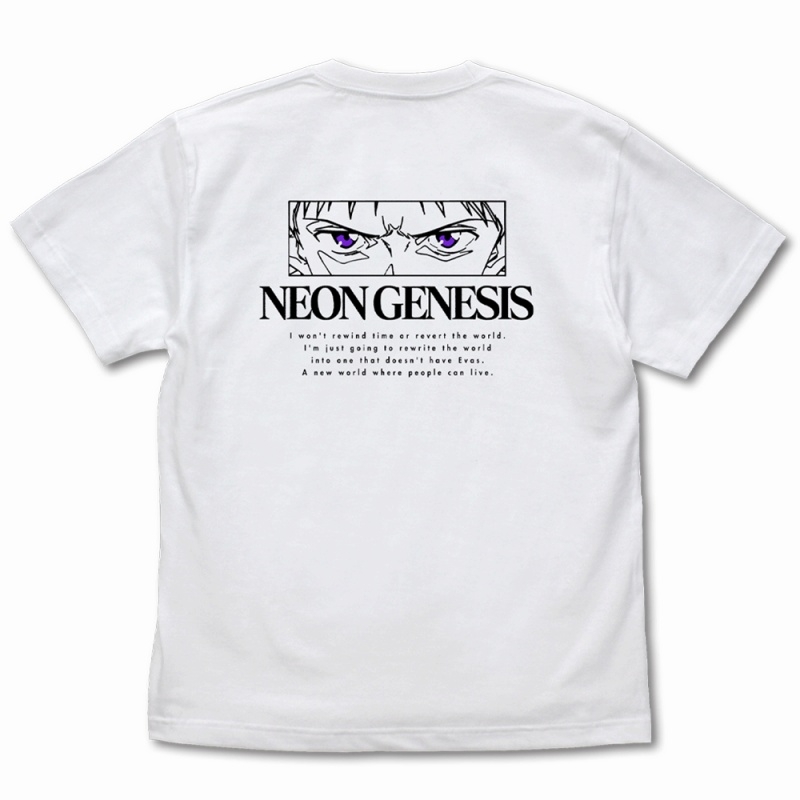 『さようなら、全てのエヴァンゲリオン。』 Tシャツ/WHITE-XL 画像 2 | AniSmile
