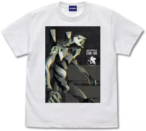 エヴァンゲリオン エヴァ零号機 エフェクトビジュアルTシャツ/WHITE-XL - 公式商品画像 | AniSmile