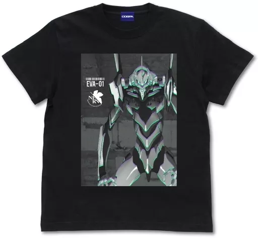 エヴァンゲリオン エヴァ初号機 エフェクトビジュアルTシャツ/BLACK-L - 公式商品画像 | AniSmile