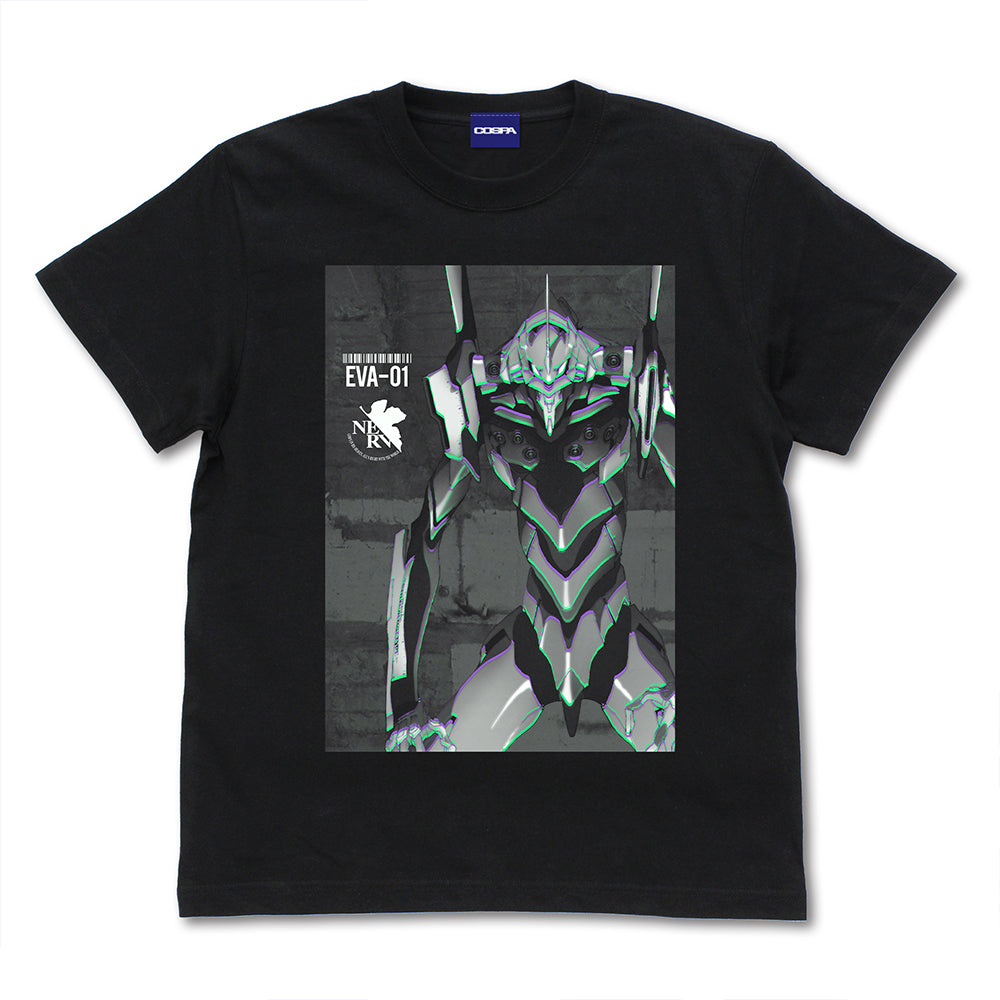 エヴァンゲリオン エヴァ初号機 エフェクトビジュアルTシャツ/BLACK-S - 公式商品画像 | AniSmile