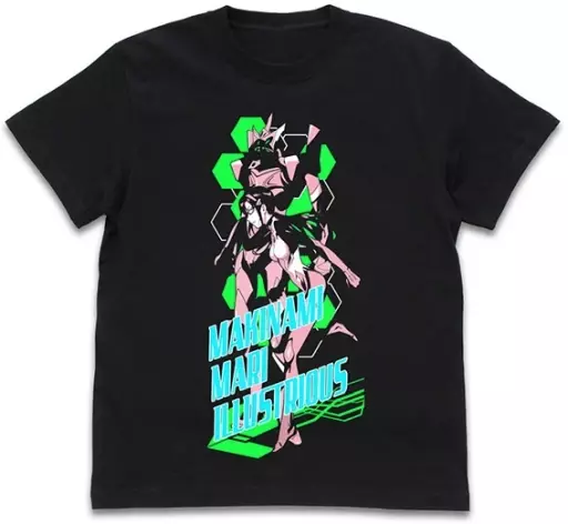 エヴァンゲリオン マリ&8号機 Tシャツ/BLACK-L - 公式商品画像 | AniSmile