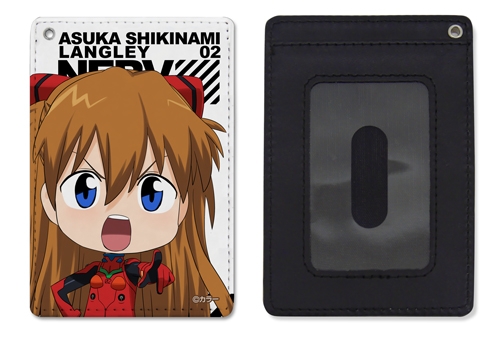 エヴァンゲリオン アスカ フルカラーパスケース デフォルメVer. - official product image | AniSmile