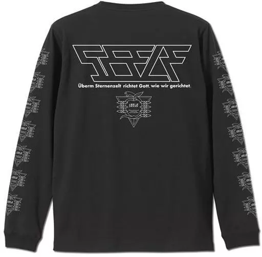 エヴァンゲリオン ゼーレ 袖リブロングスリーブTシャツ/BLACK-M 画像 2 | AniSmile