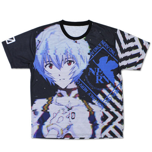 エヴァンゲリオン 綾波レイ 両面フルグラフィックTシャツ/S 画像 2 | AniSmile