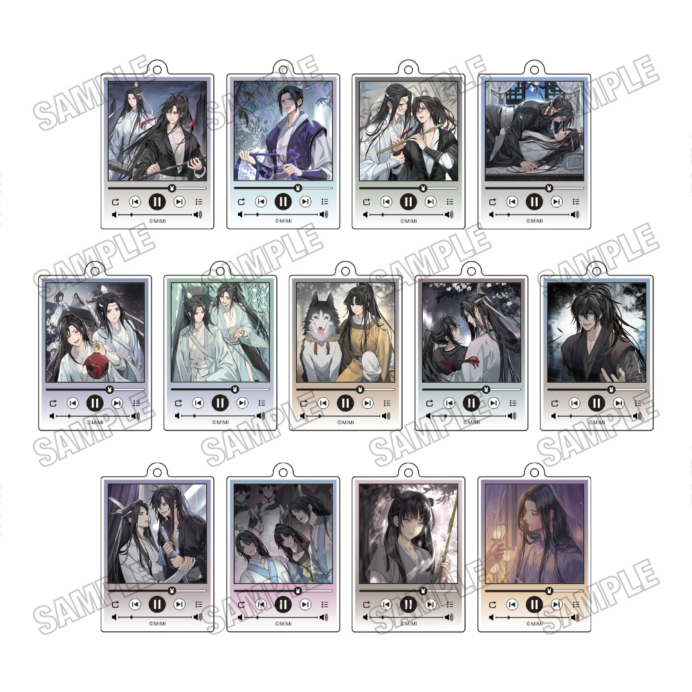 大河幻想ラジオドラマ「魔道祖師 再生画面風アクリルキーホルダーコレクション【完結記念展ver.】一期 画像 2 | AniSmile