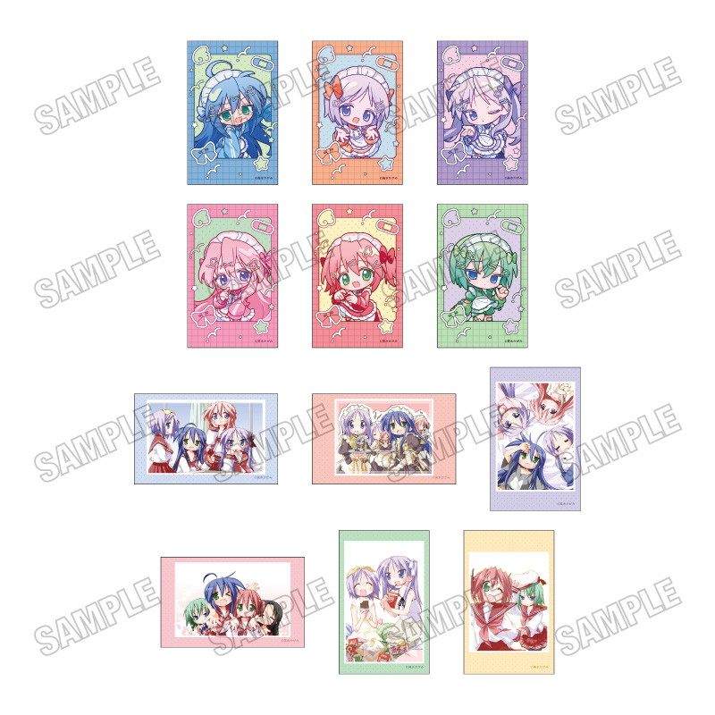 らき☆すた ミニフォトカードコレクション - 公式商品画像 | AniSmile