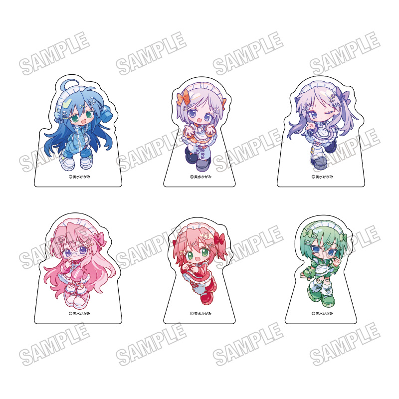 らき☆すた 描き起こしアクリルブロックコレクション - 公式商品画像 | AniSmile