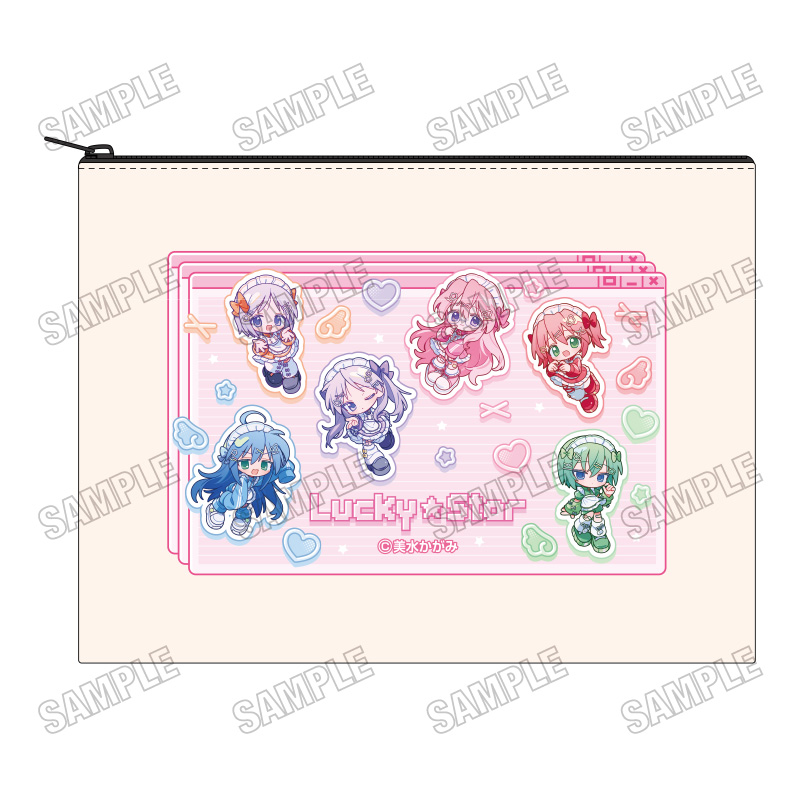 らき☆すた 描き起こしポーチ - 公式商品画像 | AniSmile