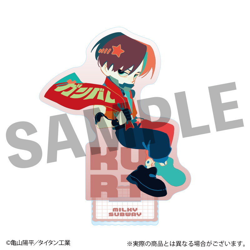 銀河特急 ミルキー☆サブウェイ フレフレンズアクリルスタンド カート - 公式商品画像 | AniSmile