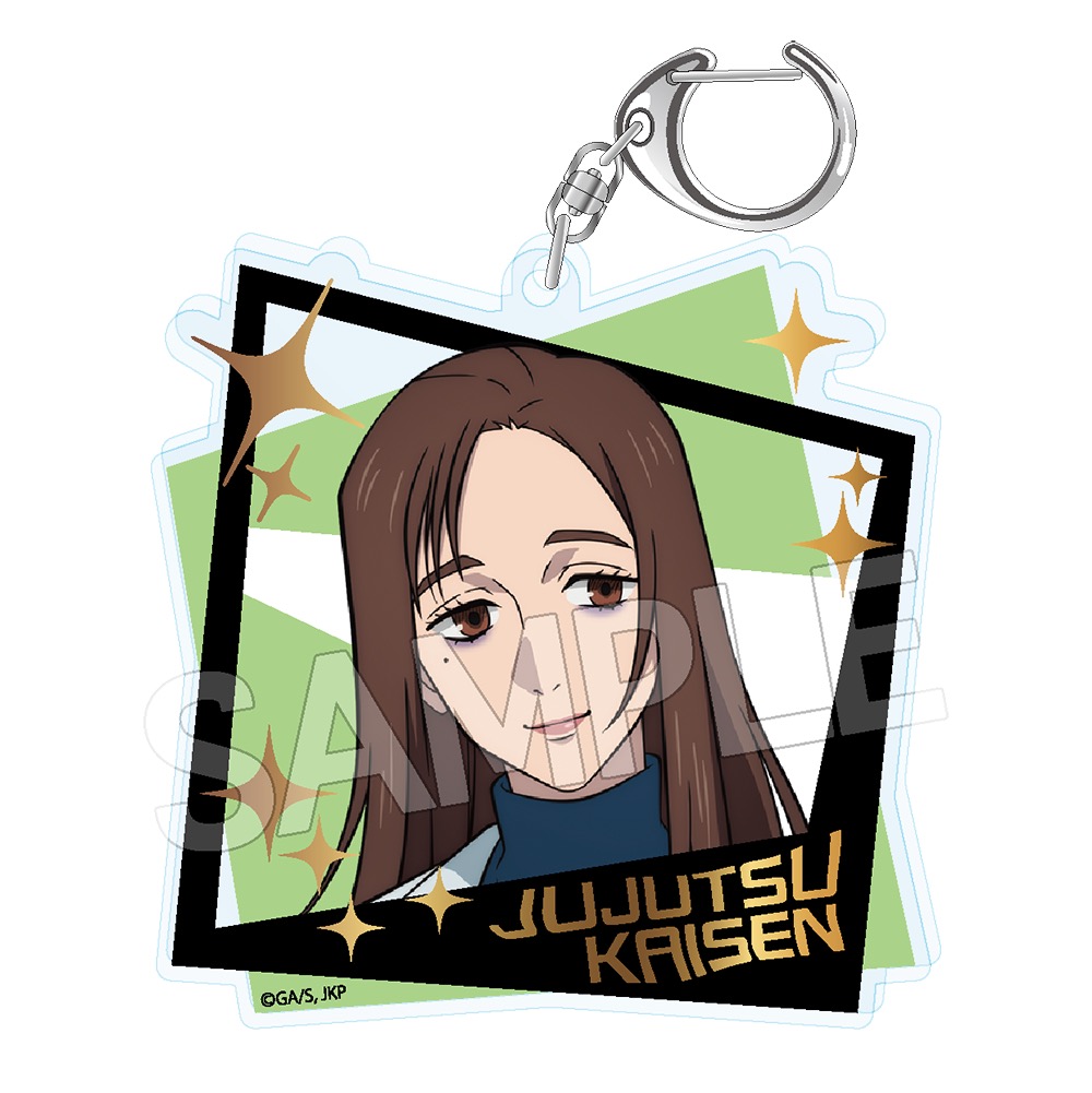 呪術廻戦 5周年 箔押しアクリルキーホルダー 家入 硝子 - 公式商品画像 | AniSmile