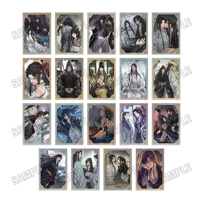 大河幻想ラジオドラマ「魔道祖師 扉絵箔押しイラストカードコレクション【完結記念展ver.】二期 - 公式商品画像 | AniSmile