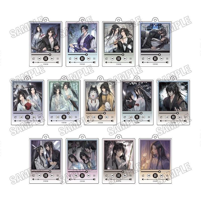大河幻想ラジオドラマ「魔道祖師 再生画面風アクリルキーホルダーコレクション【完結記念展ver.】一期 - 公式商品画像 | AniSmile