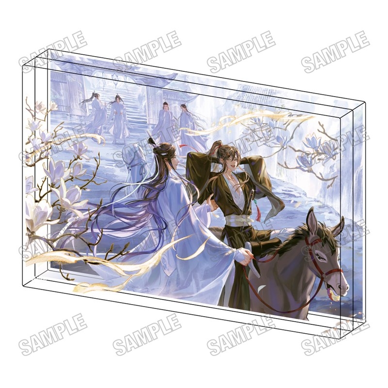 大河幻想ラジオドラマ「魔道祖師 描き下ろしアクリルブロック【完結記念展ver.】③姑蘇藍氏 - 公式商品画像 | AniSmile