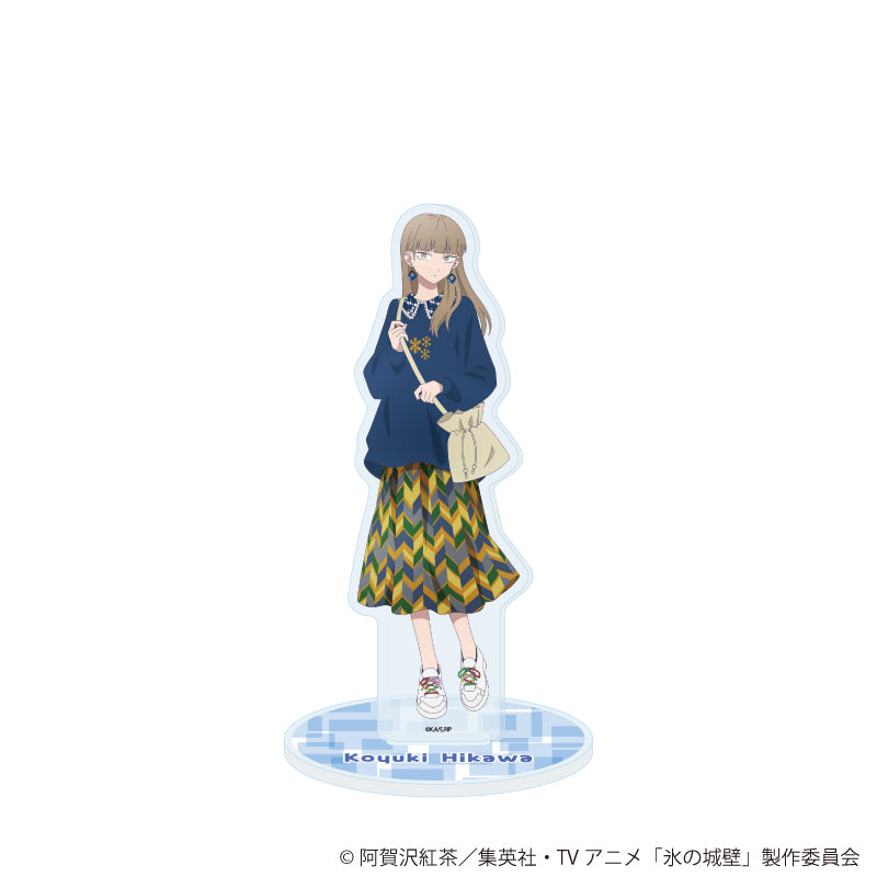 アクリルスタンド「氷の城壁」01/氷川小雪 古着ファッションver.(描き下ろしイラスト) - 公式商品画像 | AniSmile