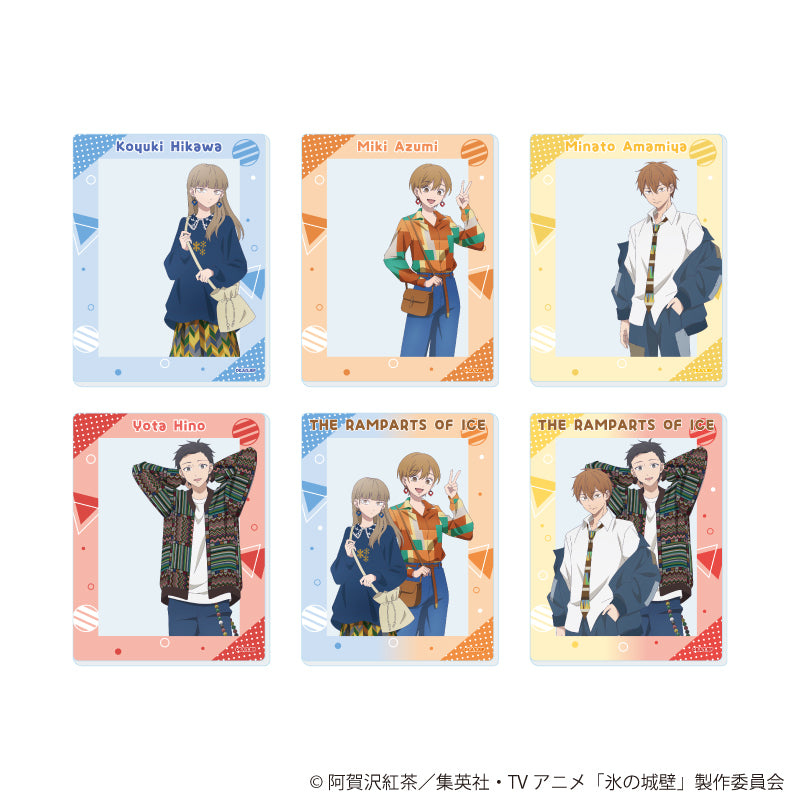 アクリルカード「氷の城壁」01/古着ファッションver. ブラインド(全6種)(描き下ろしイラスト) - 公式商品画像 | AniSmile