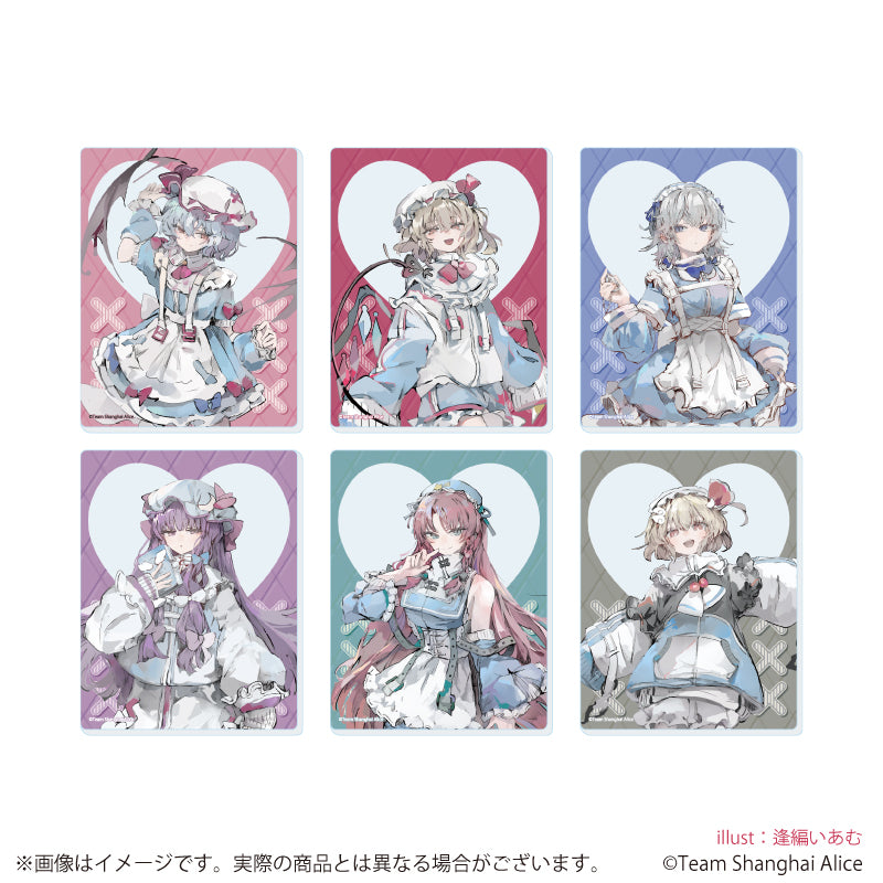 アクリルカード「東方Project」06/天使界隈ver. ブラインド(全6種)(描き起こしイラスト) - 公式商品画像 | AniSmile