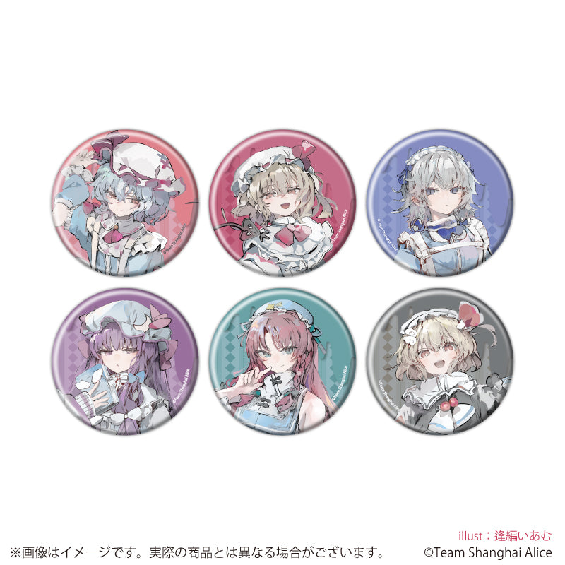 缶バッジ「東方Project」11/天使界隈ver. ブラインド(全6種)(描き起こしイラスト) - 公式商品画像 | AniSmile