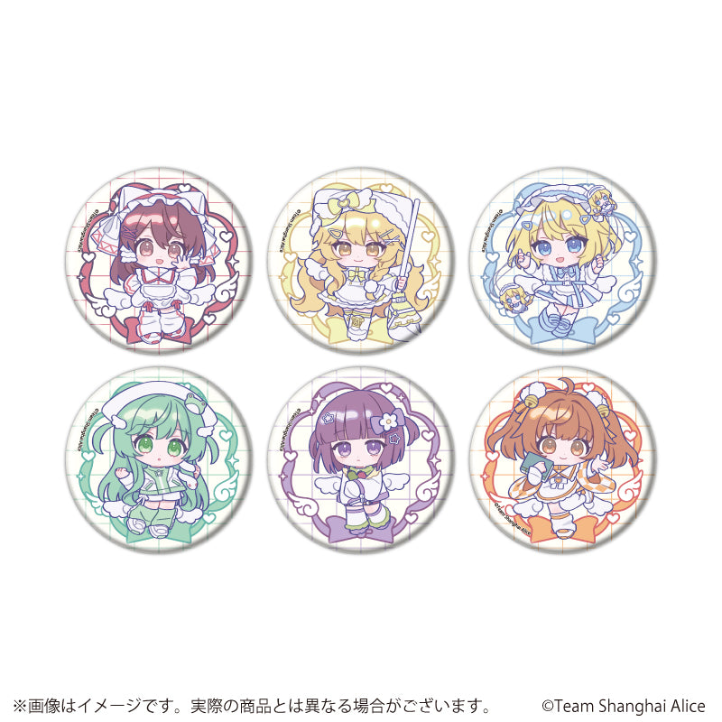 缶バッジ「東方Project」10/天使界隈ver. ブラインド(全6種)(ミニキャライラスト) - 公式商品画像 | AniSmile