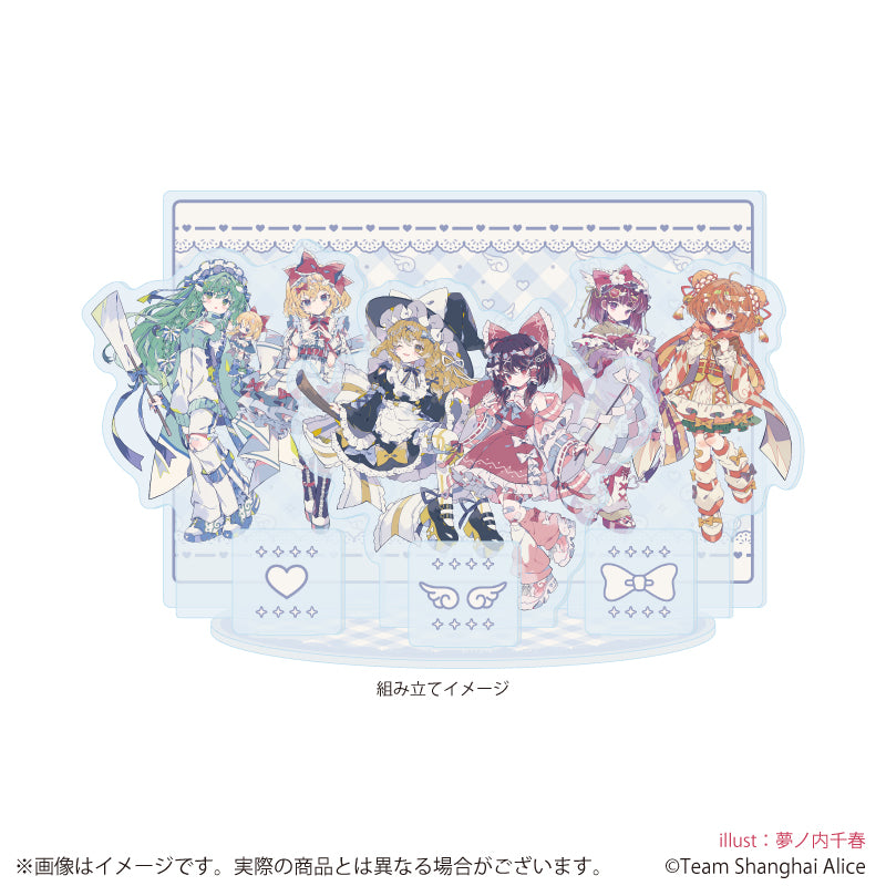 アクリルジオラマ「東方Project」05/集合デザイン 天使界隈ver.(描き起こしイラスト) 画像 2 | AniSmile