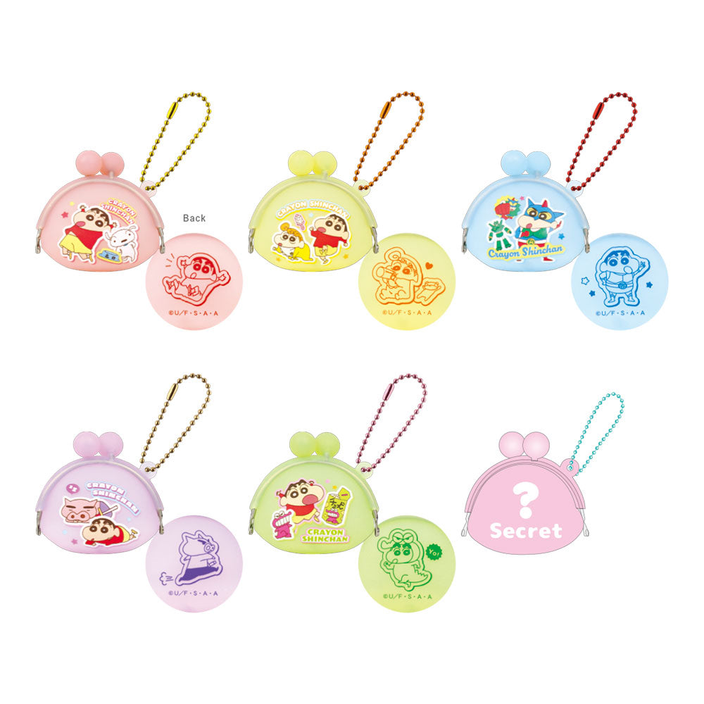 クレヨンしんちゃんシークレットクリアミニがま口 単品(6種×各5コ) 画像 2 | AniSmile