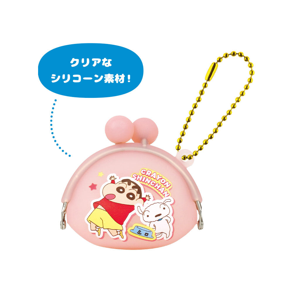 クレヨンしんちゃんシークレットクリアミニがま口 単品(6種×各5コ) 画像 3 | AniSmile
