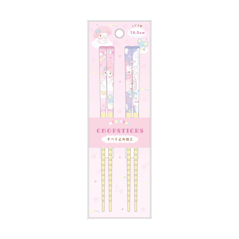 サンリオキャラクターズペア竹箸(16.5cm) ふわふわおそら/マイメロディ - 公式商品画像 | AniSmile