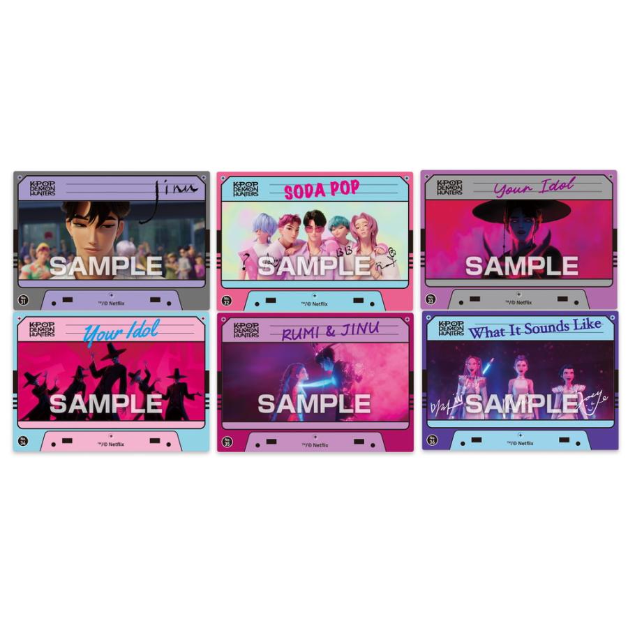 KPOPガールズ!デーモン・ハンターズ キラキラクリアカードコレクションガム 画像 5 | AniSmile