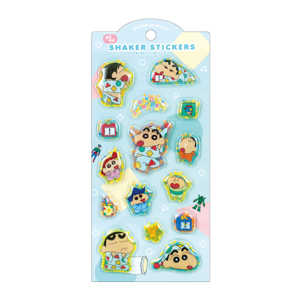 クレヨンしんちゃんぷにぷにシェイカーシール パジャマ - 公式商品画像 | AniSmile