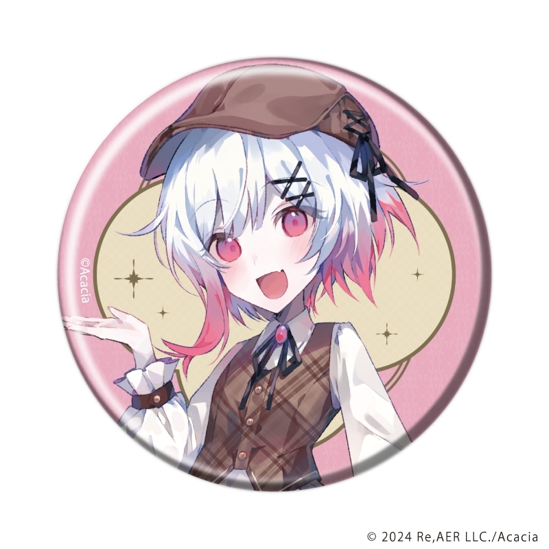缶バッジ「魔法少女ノ魔女裁判」01/カフェ店員ver. ブラインド(全13種)(描き下ろしイラスト) 画像 2 | AniSmile