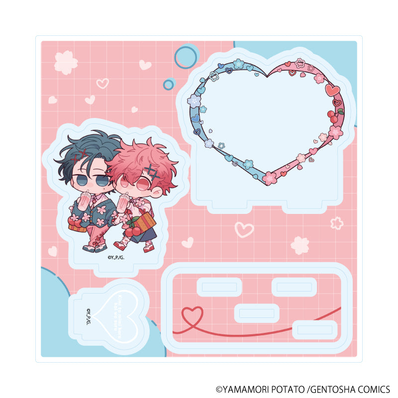 アクリルスタンドプレート「君と耳から恋をする」01/春川&日向(描き下ろしイラスト) - 公式商品画像 | AniSmile