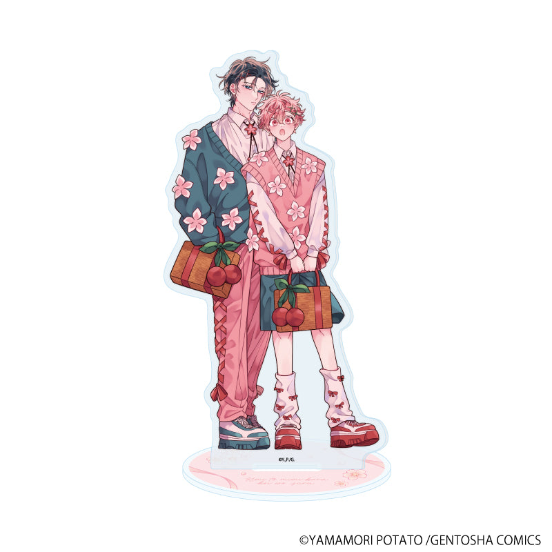 アクリルスタンド「君と耳から恋をする」01/春川&日向(描き下ろしイラスト) - 公式商品画像 | AniSmile