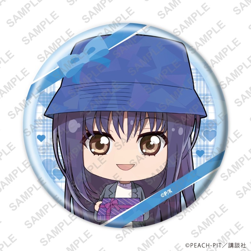 ホログラム缶バッジ(57mm)「しゅごキャラ!」12/ホワイトデーver. ブラインド(全7種)(ミニキャライラスト) 画像 4 | AniSmile
