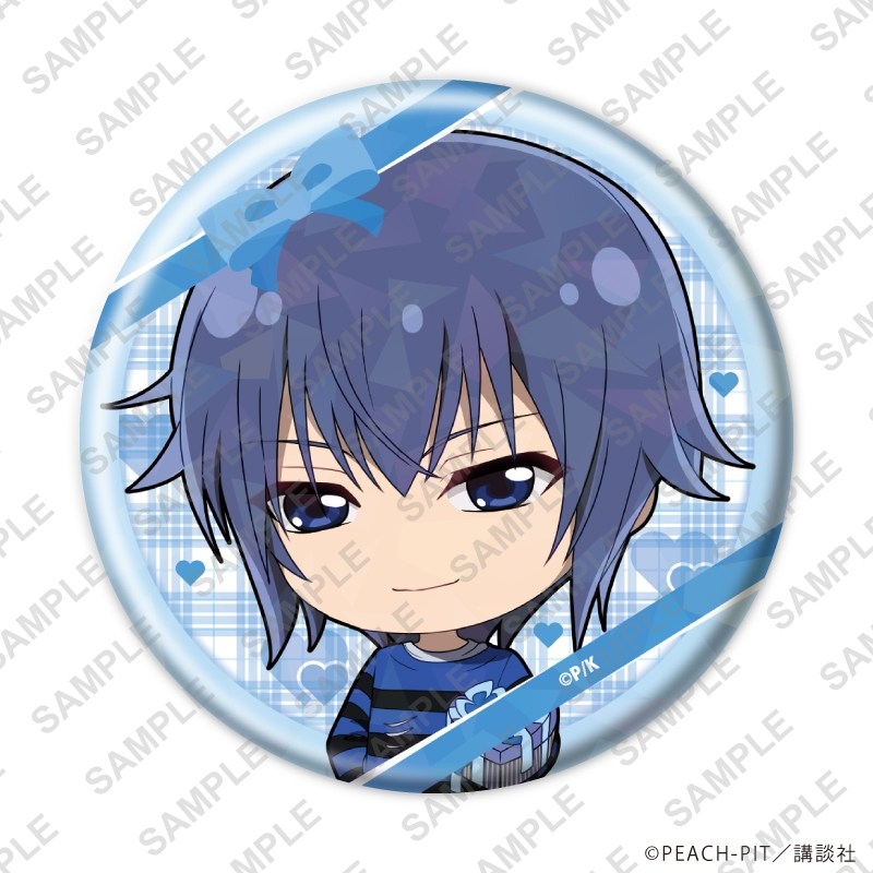 ホログラム缶バッジ(57mm)「しゅごキャラ!」12/ホワイトデーver. ブラインド(全7種)(ミニキャライラスト) 画像 5 | AniSmile