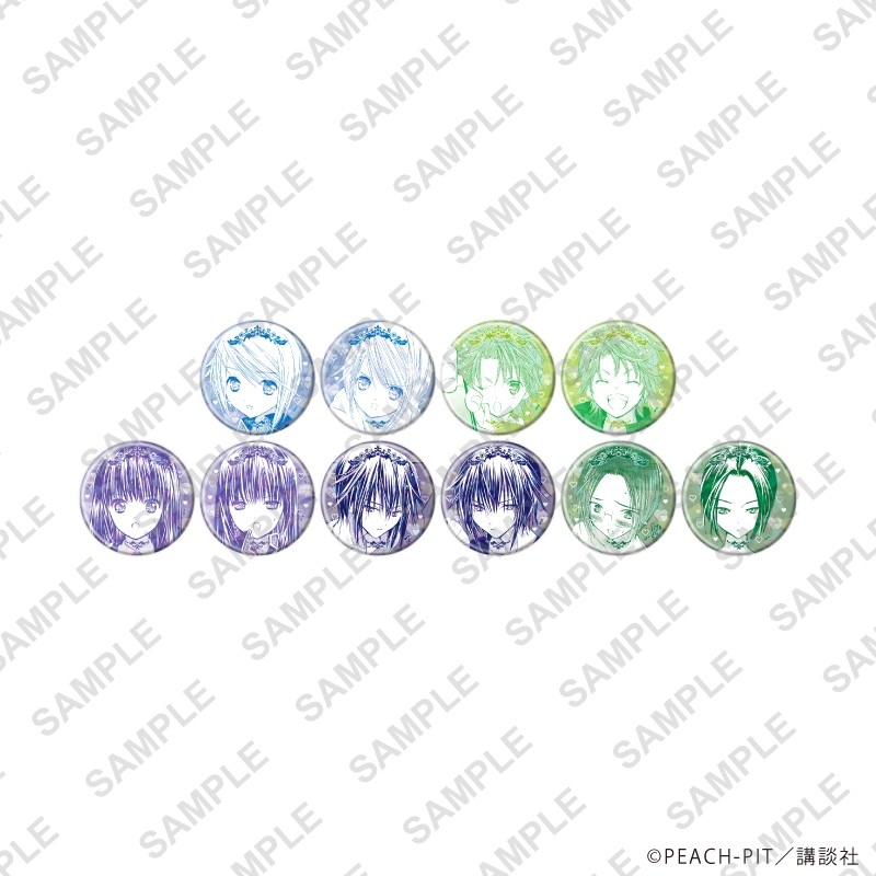 ホログラム缶バッジ(57mm)「しゅごキャラ!」11/ブラインド(全10種)(公式イラスト) - 公式商品画像 | AniSmile