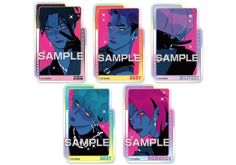KPOPガールズ!デーモン・ハンターズ キャラカットステッカーガム 画像 5 | AniSmile