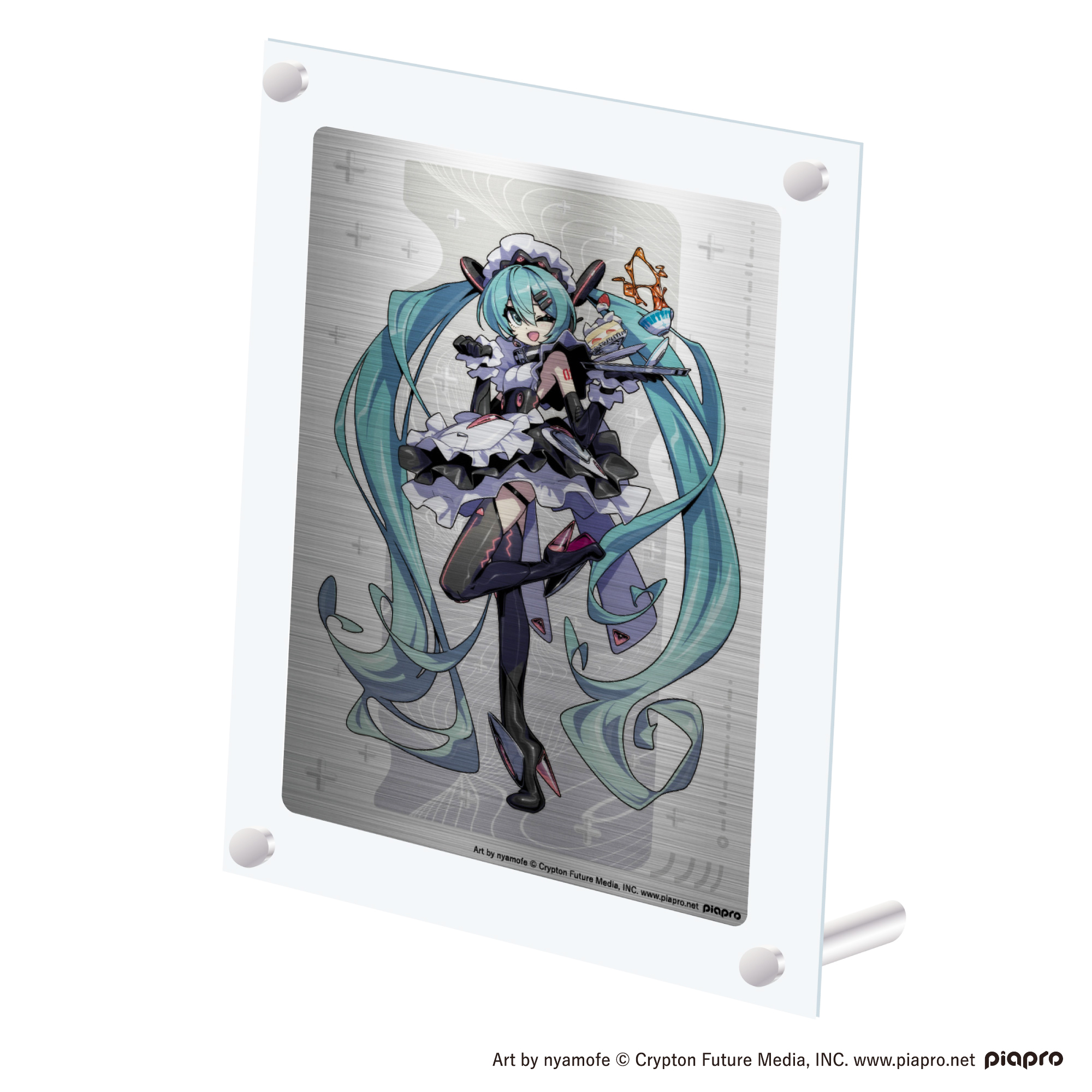 ピアプロキャラクターズ メタルアート A3メタルアート 初音ミク - 公式商品画像 | AniSmile