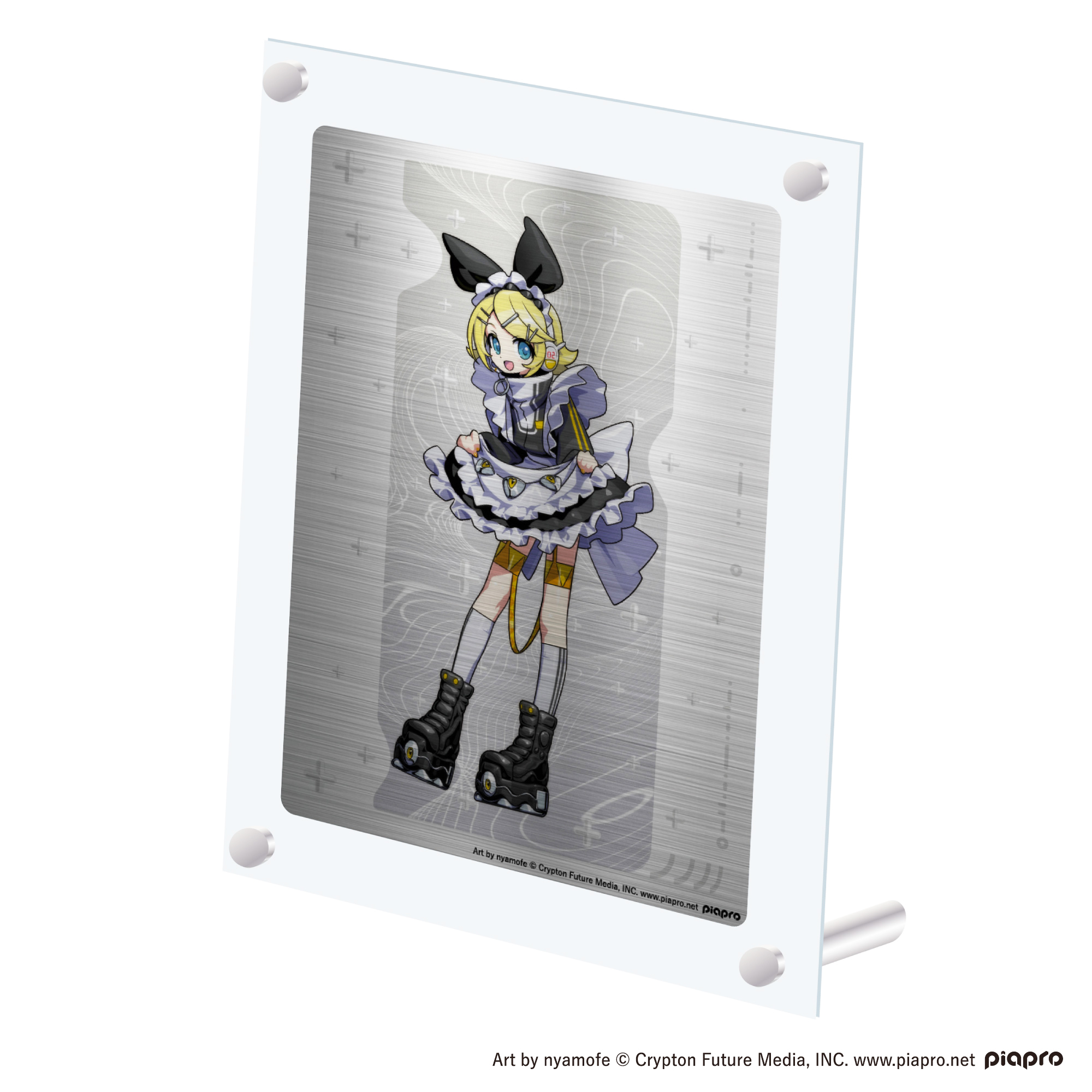 ピアプロキャラクターズ メタルアート A3メタルアート 鏡音リン - 公式商品画像 | AniSmile