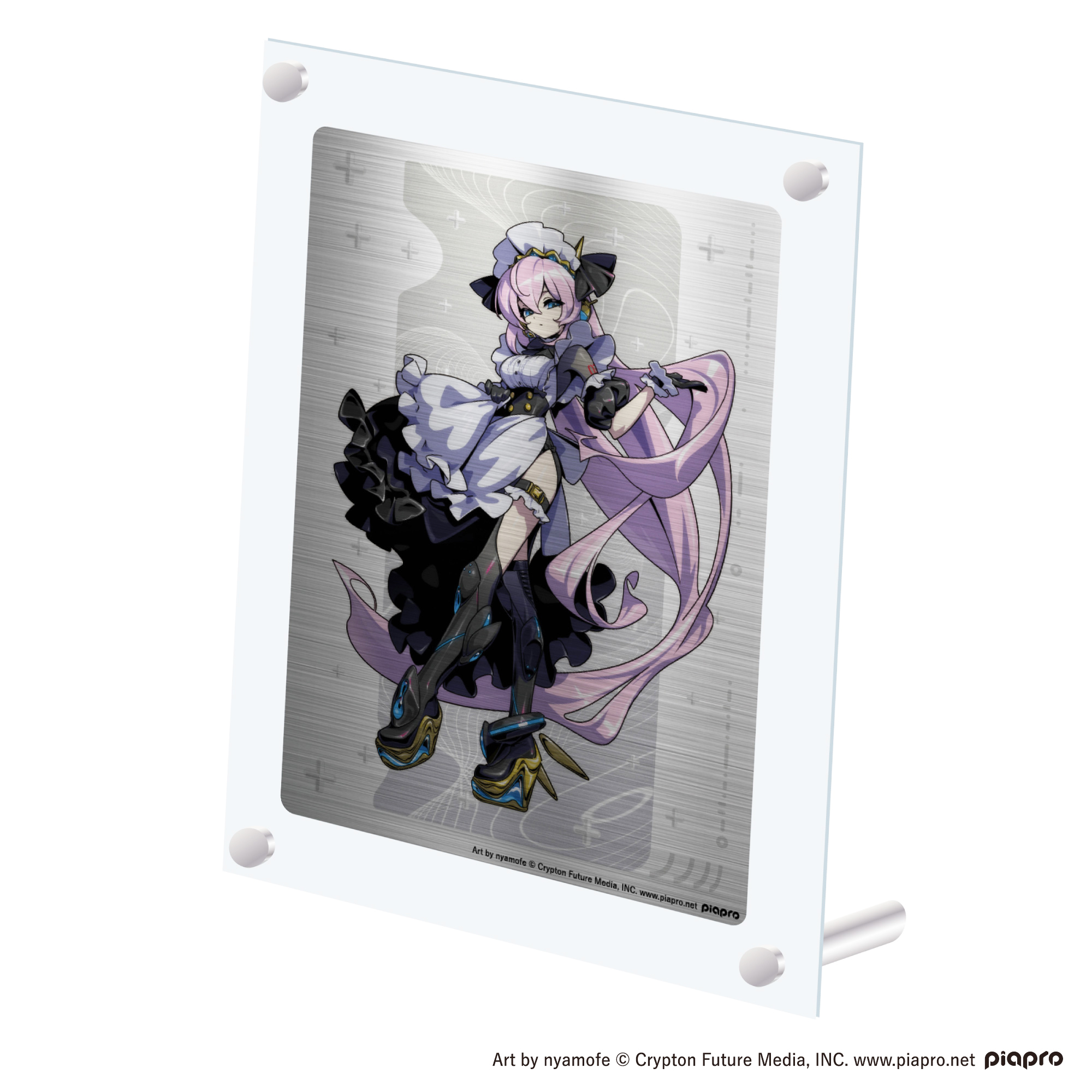 ピアプロキャラクターズ メタルアート A3メタルアート 巡音ルカ - 公式商品画像 | AniSmile