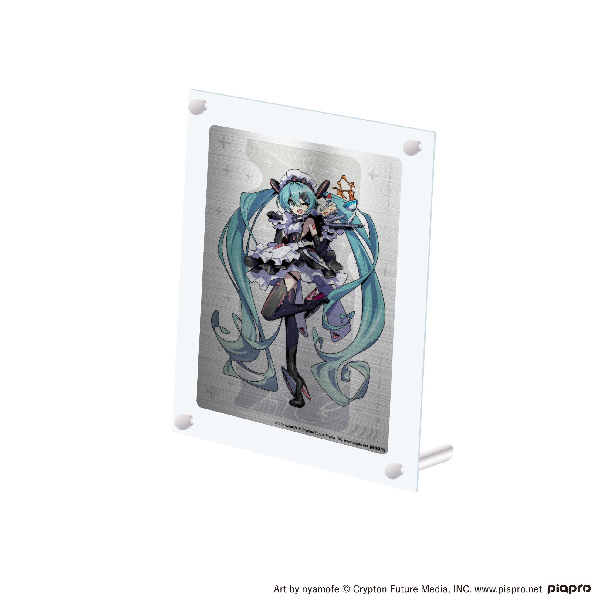 ピアプロキャラクターズ メタルアート A5メタルアート 初音ミク - 公式商品画像 | AniSmile