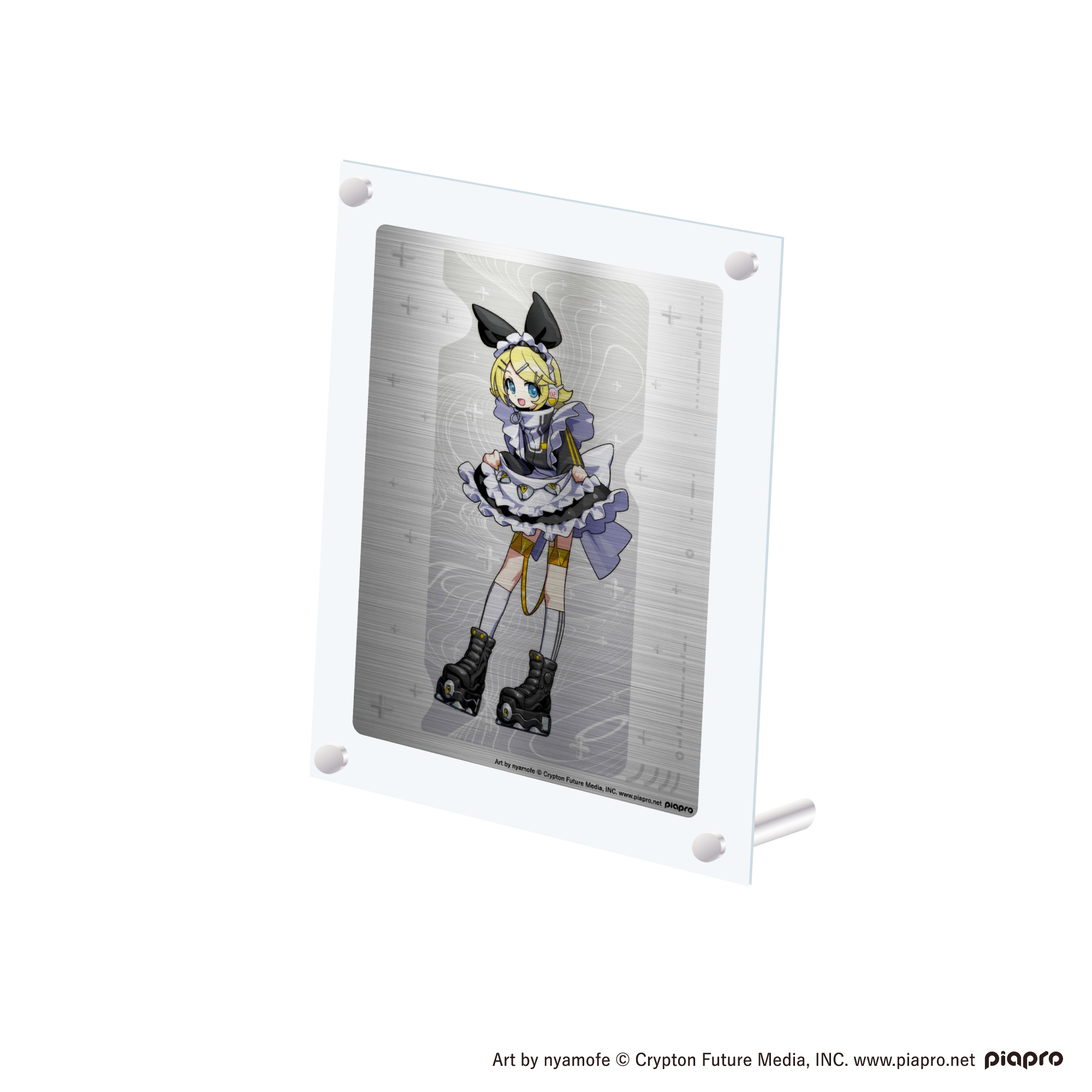 ピアプロキャラクターズ メタルアート A5メタルアート 鏡音リン - 公式商品画像 | AniSmile